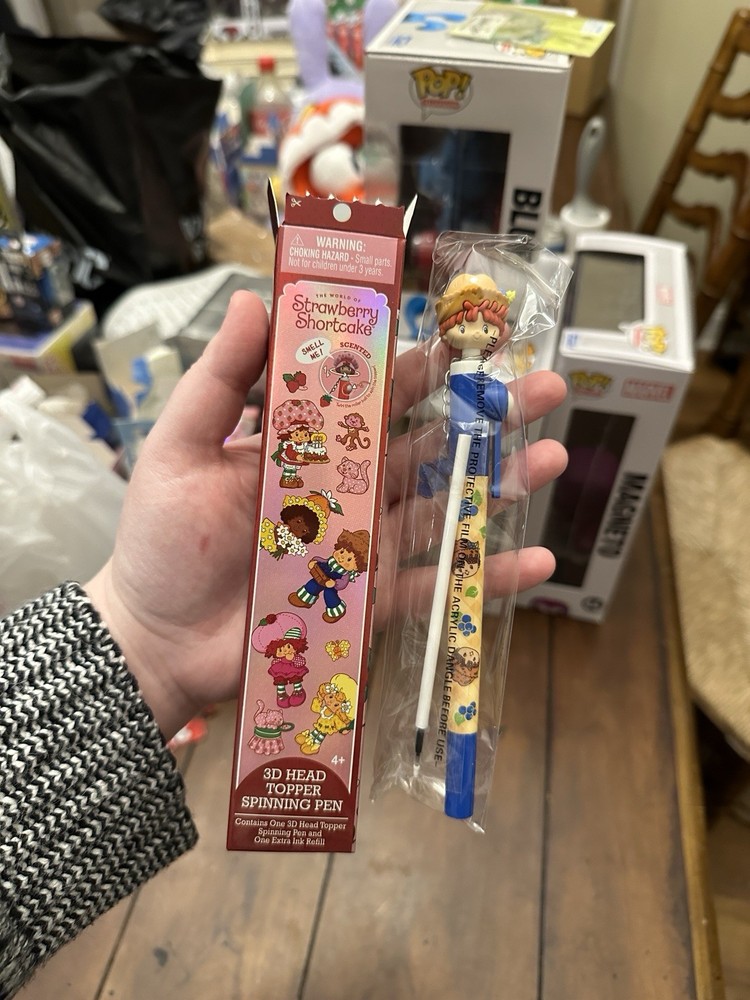 Collectibles: Huckleberry Pie Pen (SCENTED) - Strawberry Shortcake - OPEN - New