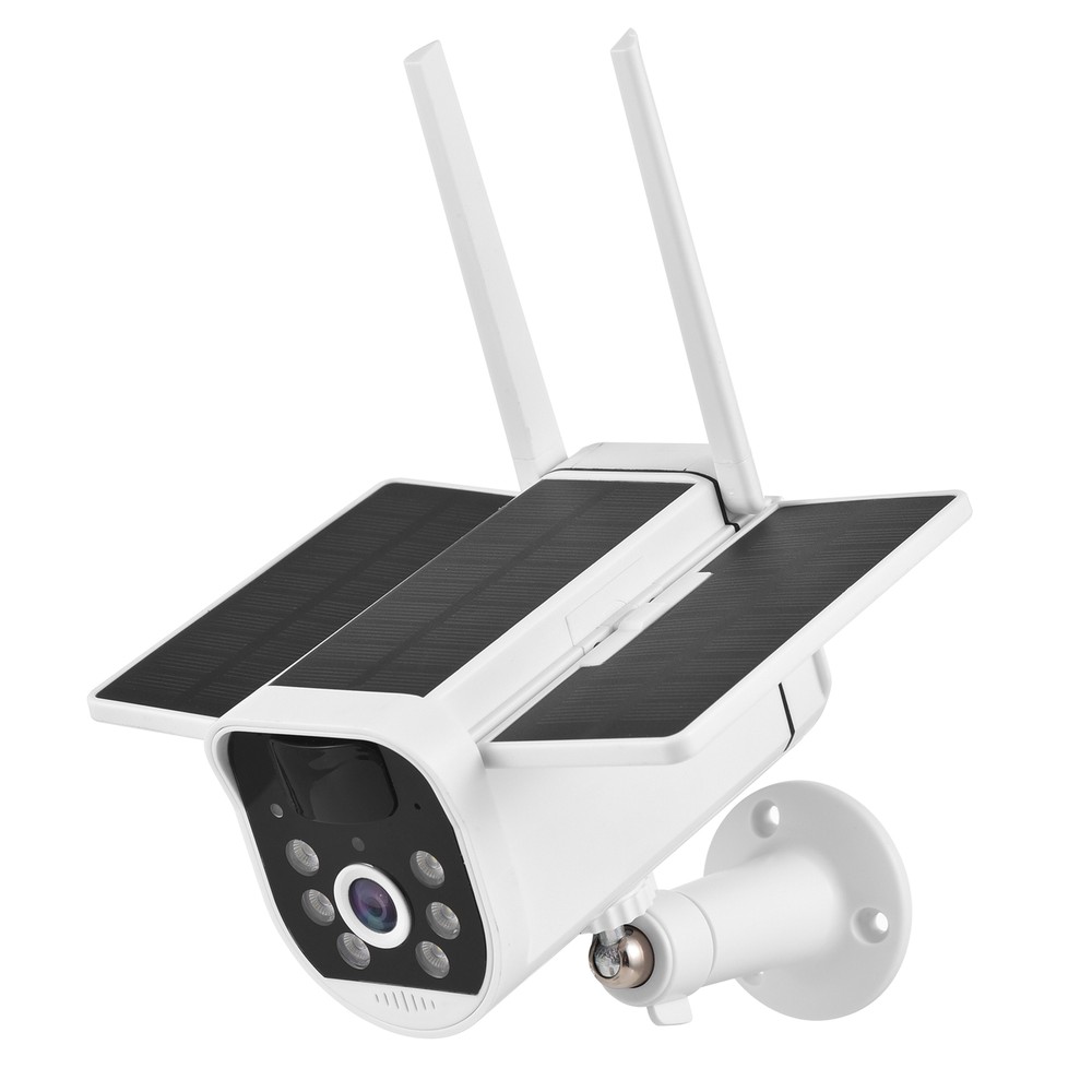 4G 1080P WiFi Folding Solar Camera Home Surveillance Camera 2-Way Audio PIR K9I0