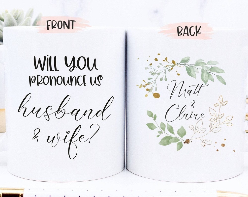 Wedding Officiant Mug Wedding Officiant Gift Wedding Officiant Proposal Will You