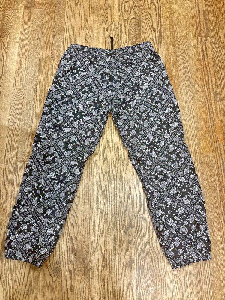 Supreme Bandana Paisley Track Pants/SZ M