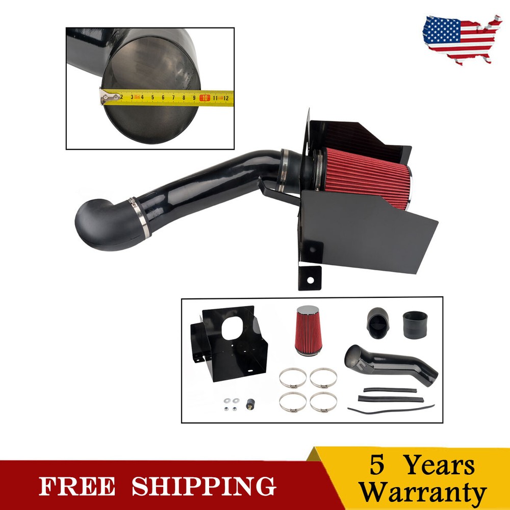 1pc Cold Air Intake Kit FOR 2003-2009 Hummer H2 6.0L & 6.2L V8 Engine Only ZC