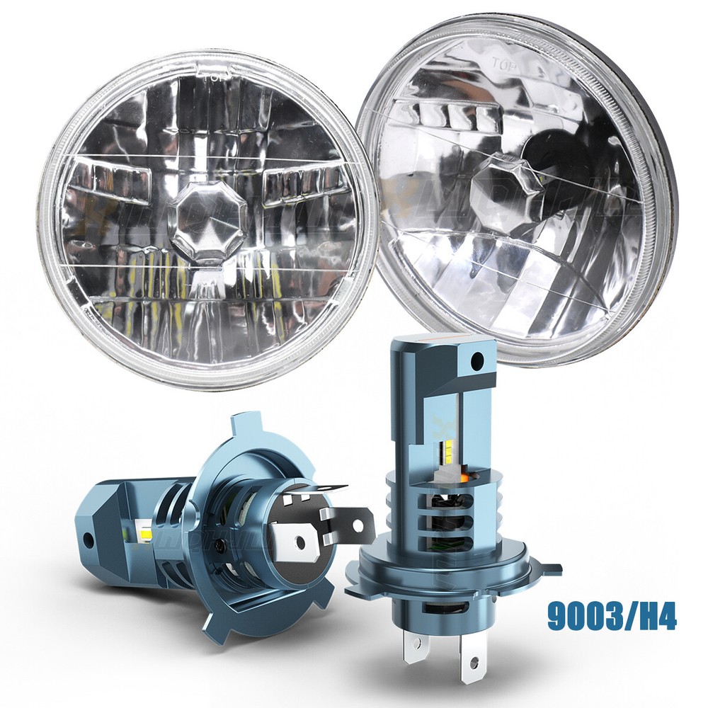 Upgrade your Freightliner Century Class with 7-inch Round LED Hi/Lo Beam Headlights, brand new