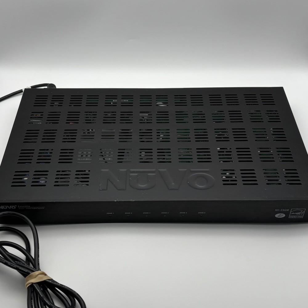 NuVo Essentia NV-E6GM Six Source Six Zone Audio Distribution System Tested