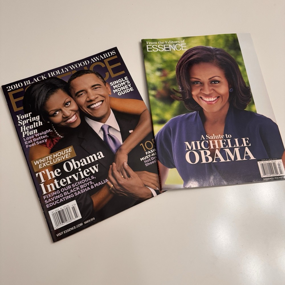 Essence Magazine BArack and MIchelle Obama Cover