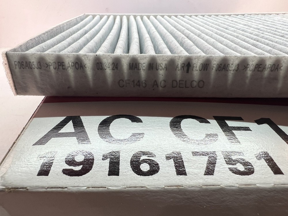Cabin Air Filter ACDelco CF146 19161751