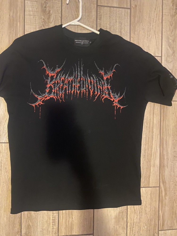 Breathe Divinity Men's Oversized T-Shirt [Nightmare] L