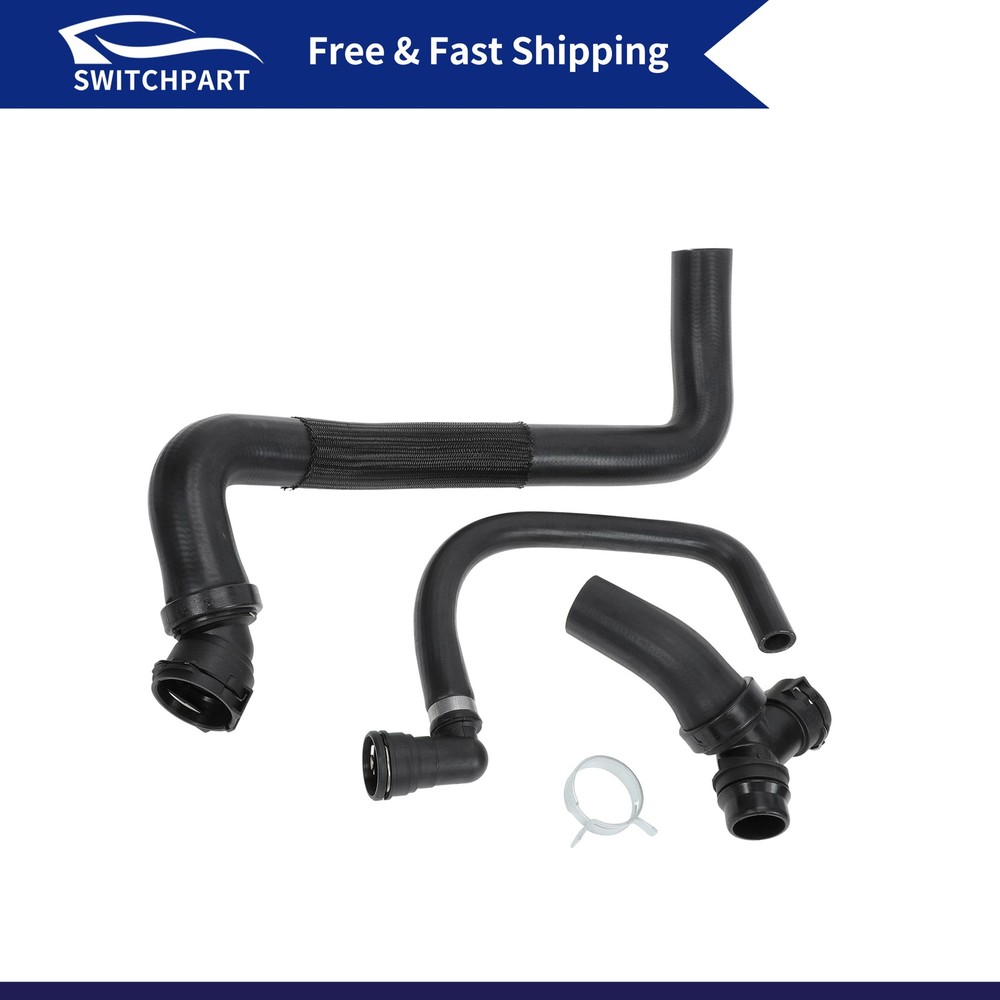 3Pcs Car Upper Lower Radiator Coolant Hose Assembly for Ford F150 5.0L