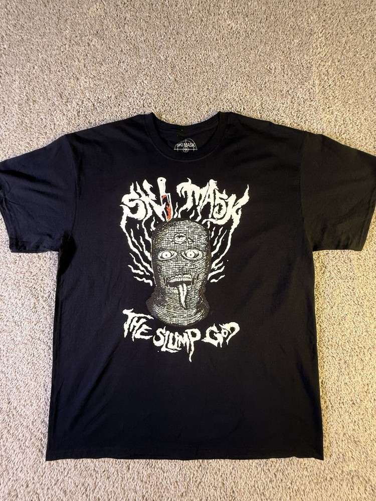 Ski Mask The Slump God Concert Shirt sz XL Ski Meets World Tour Merch Revenge