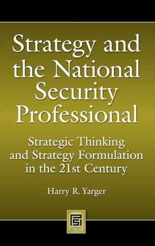 Strategy and the National Security - Hardcover, by Yarger Harry R. - Very Good