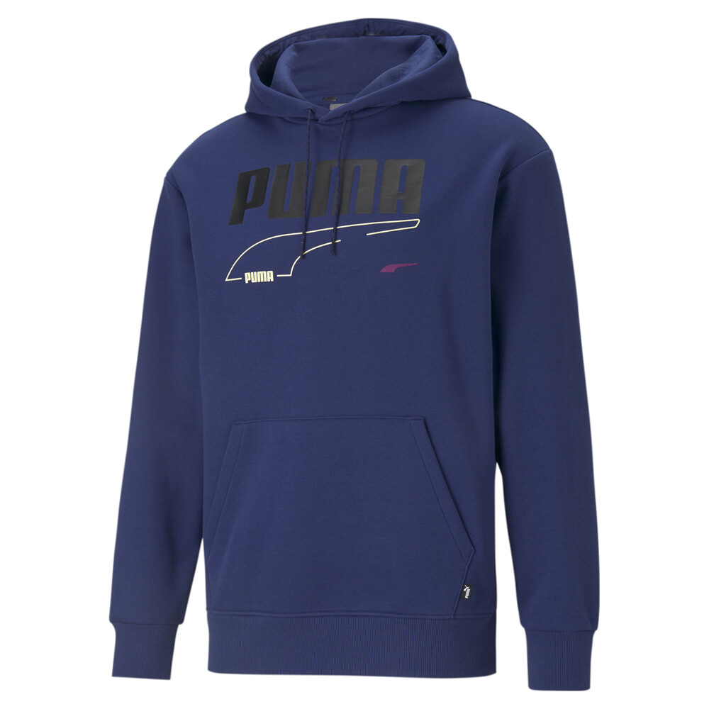 Puma Rebel Graphic Pullover Hoodie Mens Size S  Casual Outerwear 585743-84