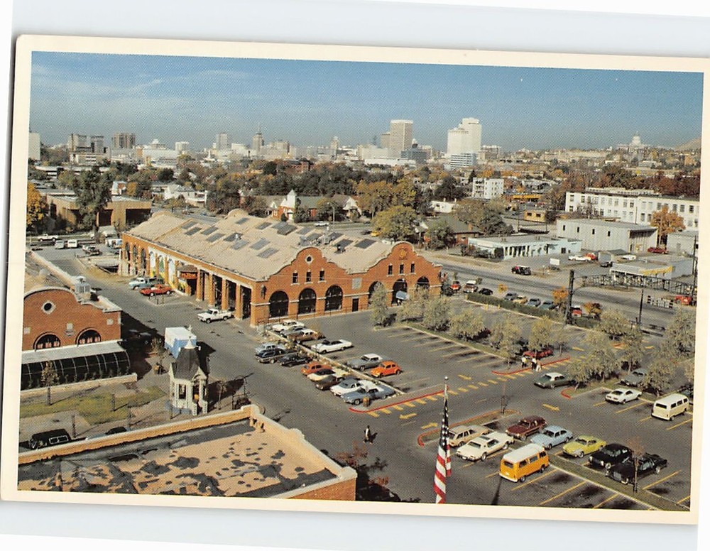 Postcard Trolley Square Salt Lake City Utah USA