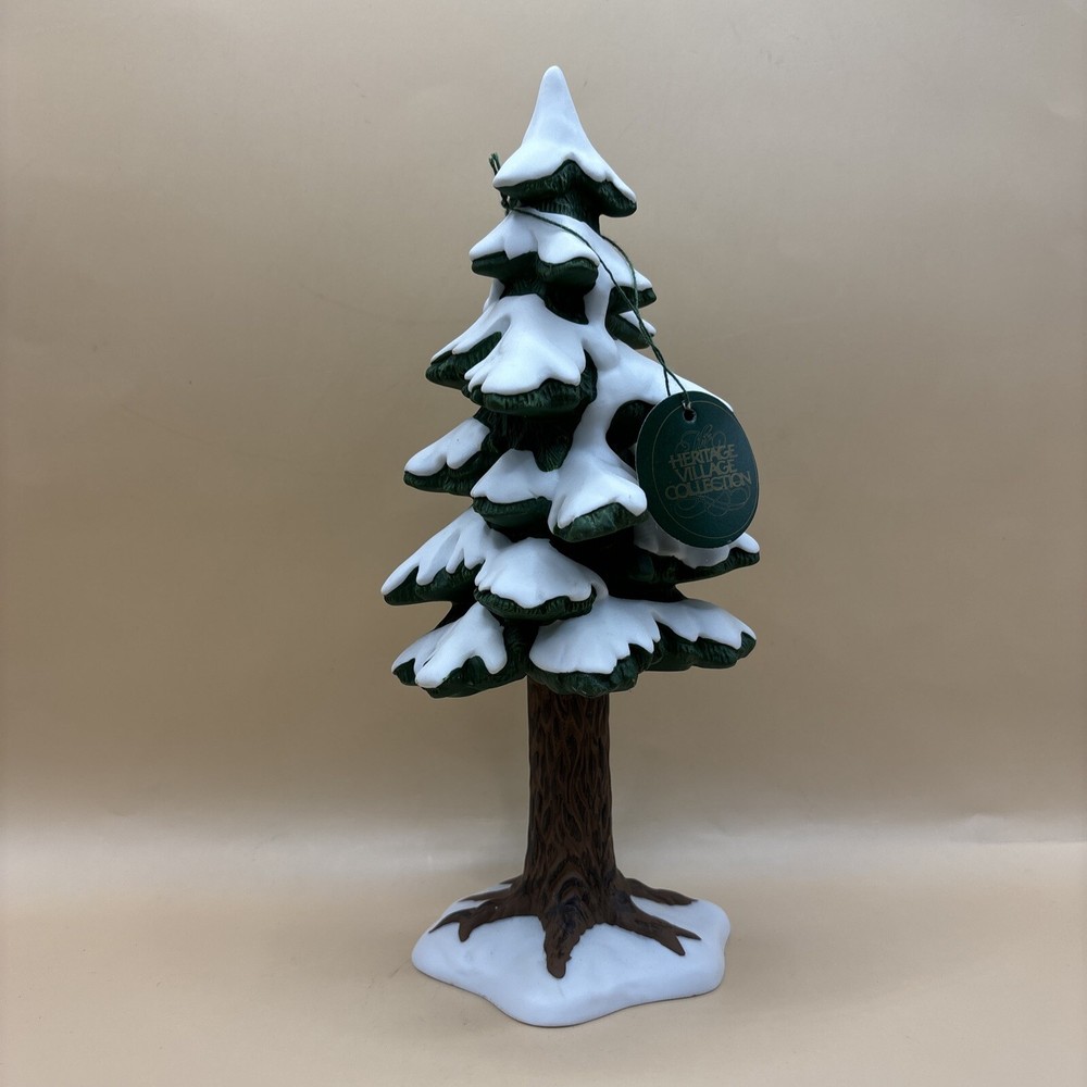 Dept. 56 Heritage Village Collection~Porcelain Pine Large~With Box~#5218-3
