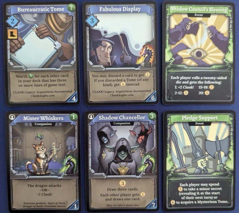 Clank! Legacy Acquisitions Incorporated- Backers Complete Promo Pack 2019 - NIS