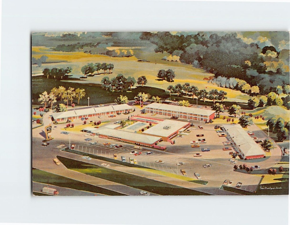 Postcard Holiday Inn Tulsa Oklahoma USA