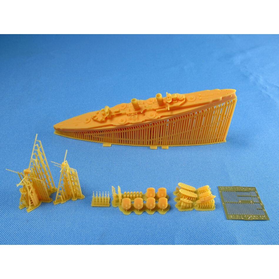 Metallic Details MDR1200-01 Scale 1:1200 Parts for Detailing of Ship SMS Blücher