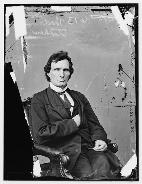 Honorable Thaddeus Stevens,Pennsylvania,politicians,portrait photographs,1860