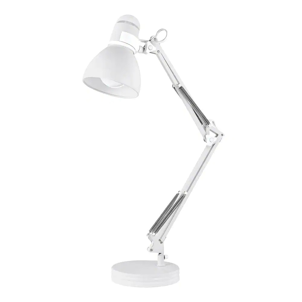 Architect 28 In. Matte White Desk Lamp