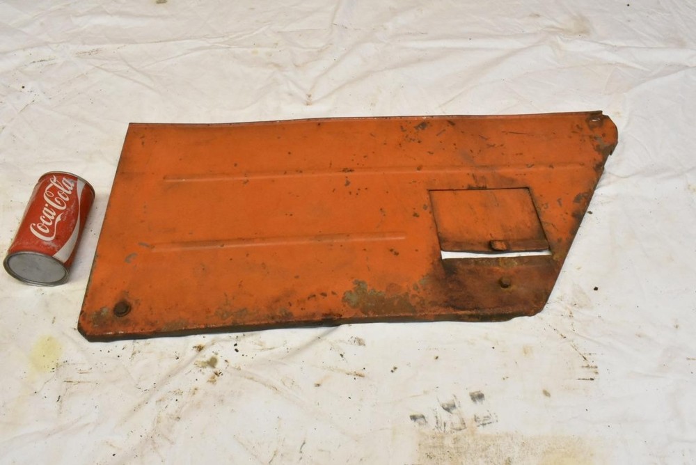 Vintage Ji Case Vac Tractor Hood Side Panel
