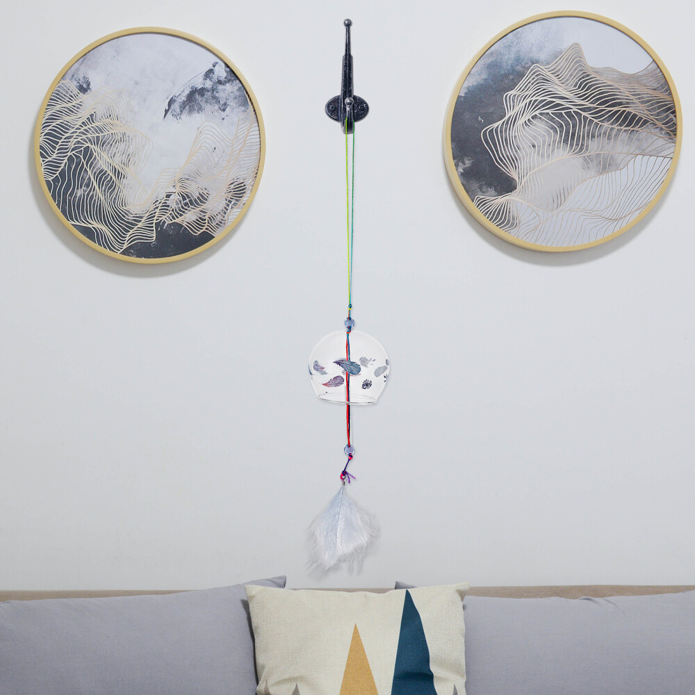 2 Pcs decorative wind chime Chinese Wind Chimes Hanging Small Wind Chimes