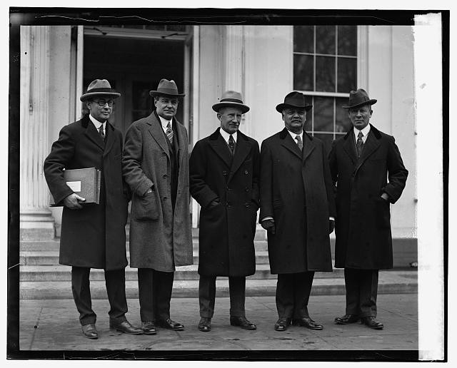 Congressional Inaugural Committee at White House,12/22/24,Washington,DC,1924
