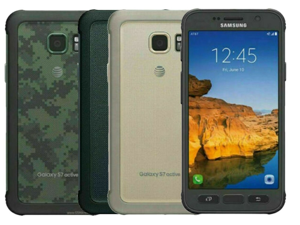 Samsung Galaxy S7 Active 32GB SM-G891A AT&T Unlocked Android Smartphone Open Box