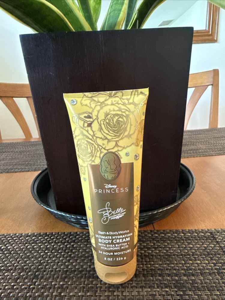 NEW Retired Bath & Body Works BELLE Disney Princes Body Cream 8oz Lotion and