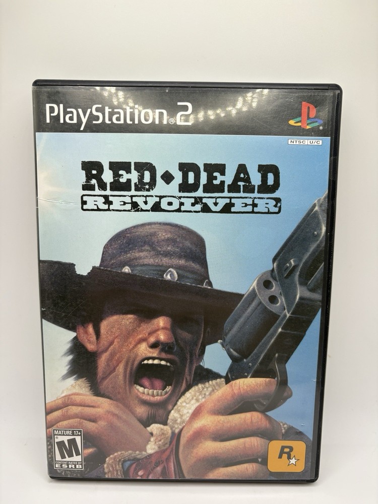 PS2 Red Dead Revolver (Sony PlayStation 2, 2004) TESTED WORKS