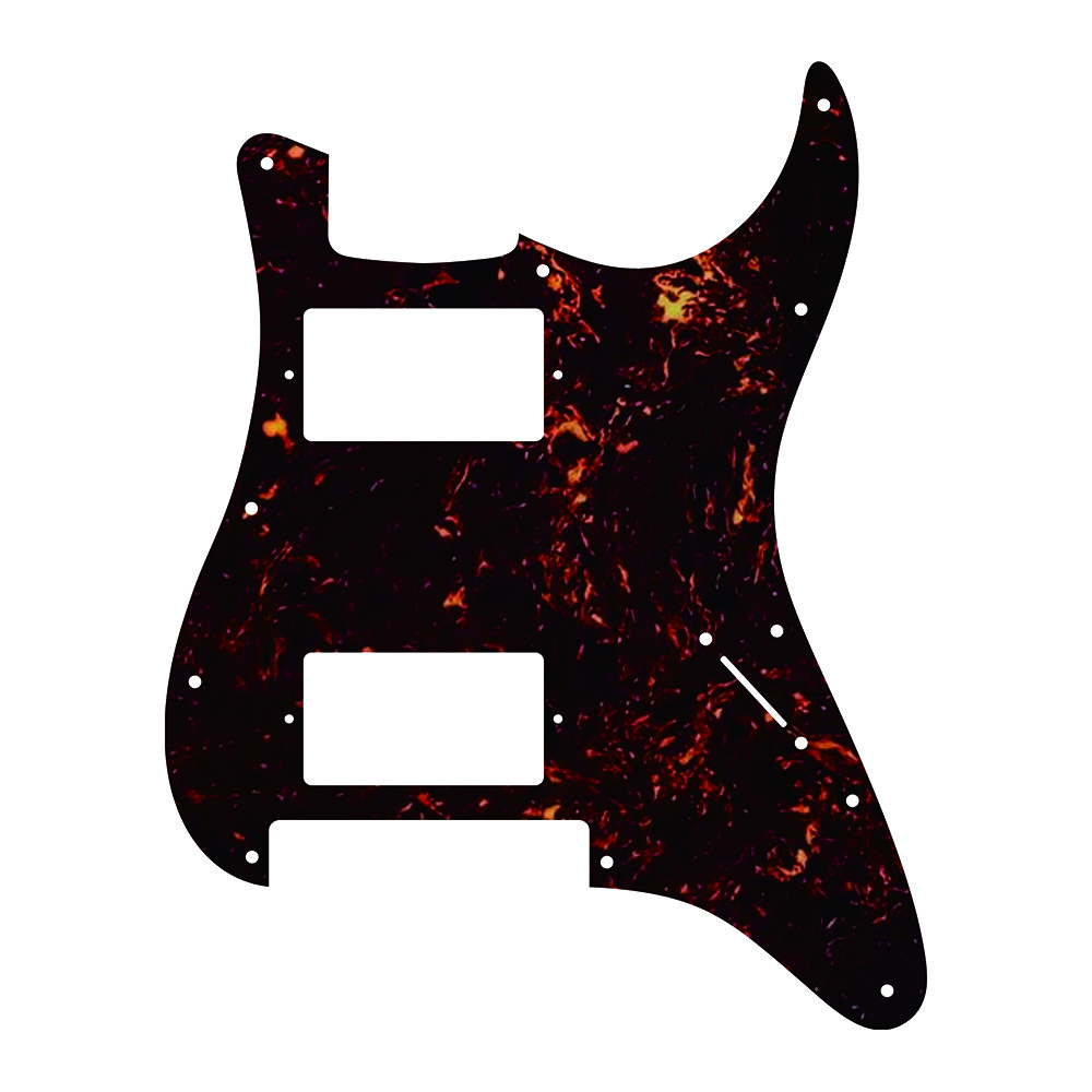 For Strat Floyd Rose Tremolo HH PAF Humbucker Guitar pickguard No control hole