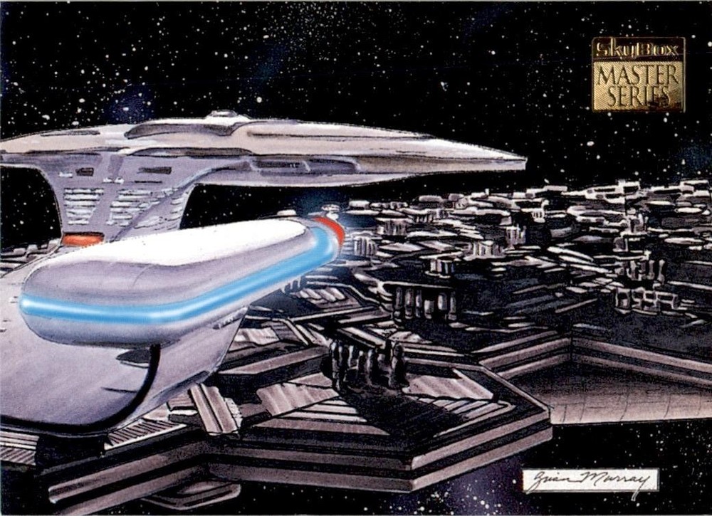 1994 SkyBox Star Trek Master Series Promo Argus Array