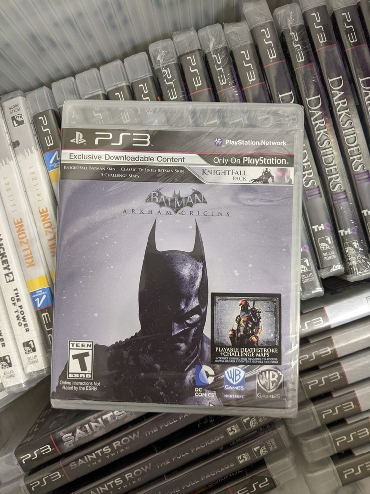 Batman Arkham Origins PS3 New Factory Sealed CIB Complete in Box Tested Rare OOP
