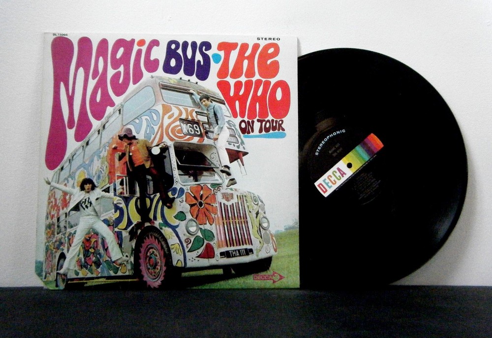 THE WHO LP Magic Bus 1968 Decca stereo   vinyl