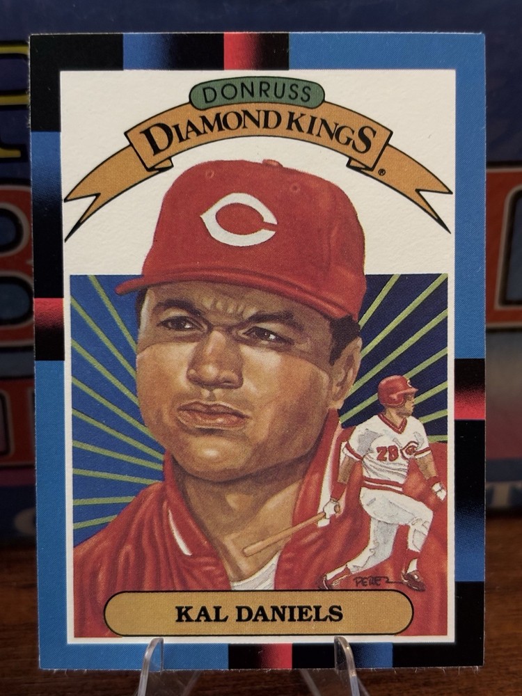 1988 Donruss - Diamond Kings Kal Daniels #14