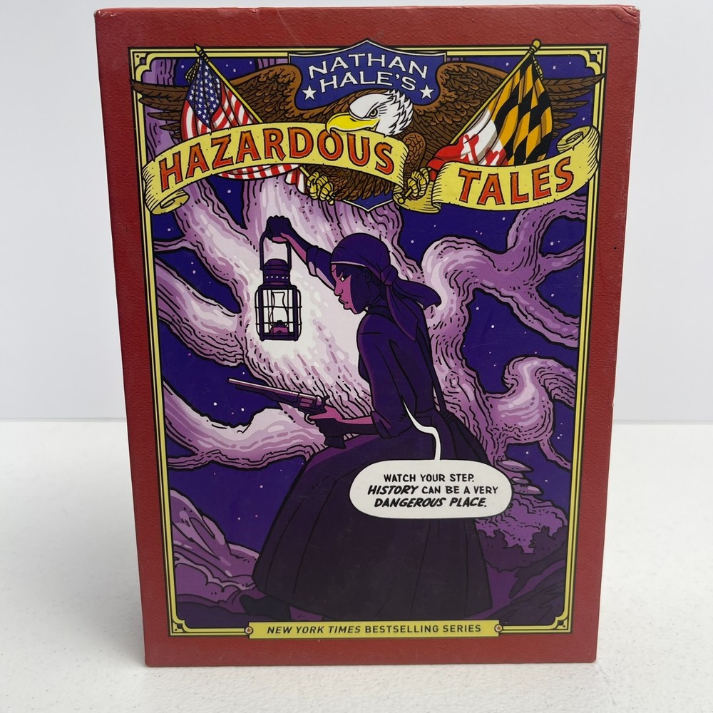 Nathan Hale's Hazardous Tales 3-Book Box Set by Nathan Hale (2017, Hardcover)