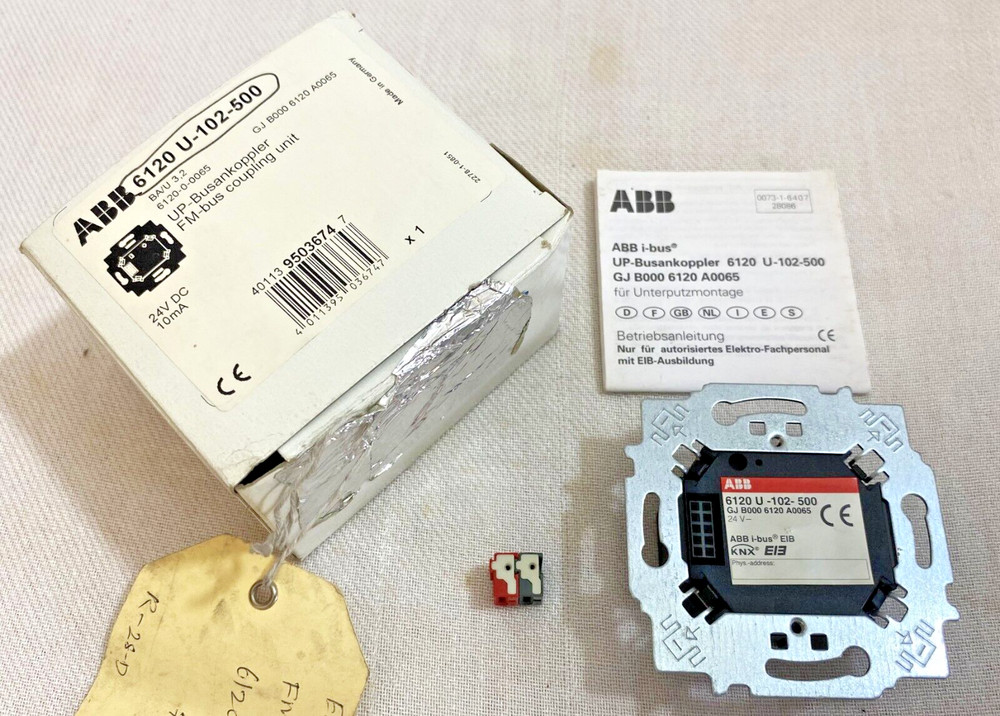 ABB 6120 U-102-500 KNX Bus Coupler Unit.