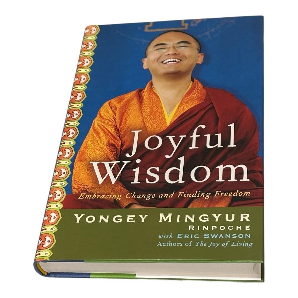 Joyful Wisdom Yongey Mingyur Rinpoche Eric Swanson Buddhism Hardcover Book
