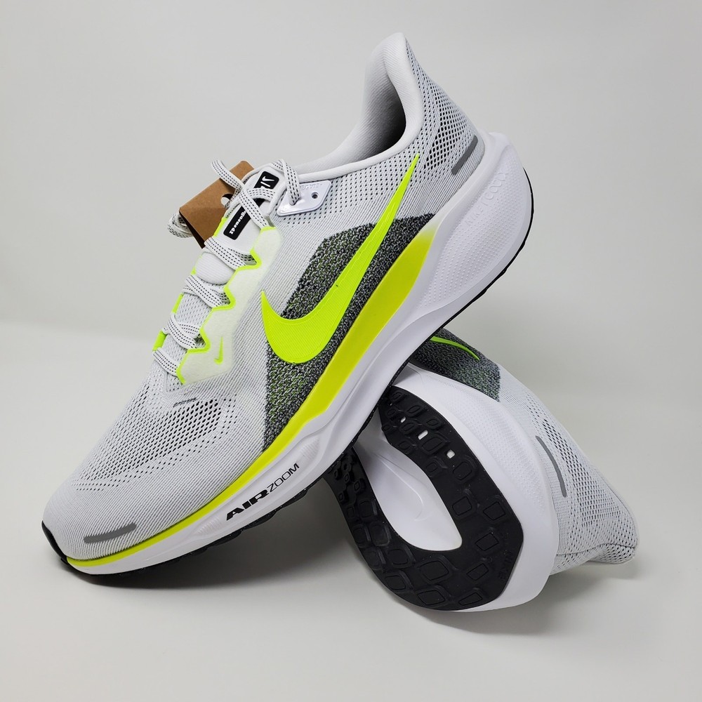 Nike Air Zoom Pegasus 41 White Volt FD2722-104 Men's Size 13