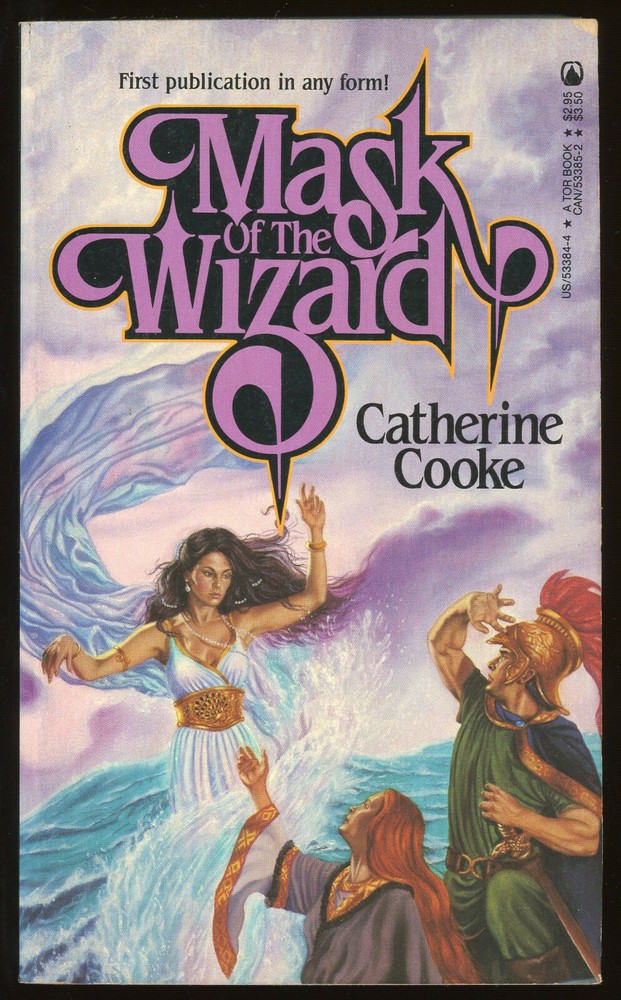 Fiction PB: MASTER OF THE WIZARD by Catherine Cooke. 1985. 1st edition.