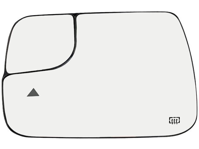 Left Replacement Door Mirror Glass fits Ram 1500 2019-2022 42PDVC