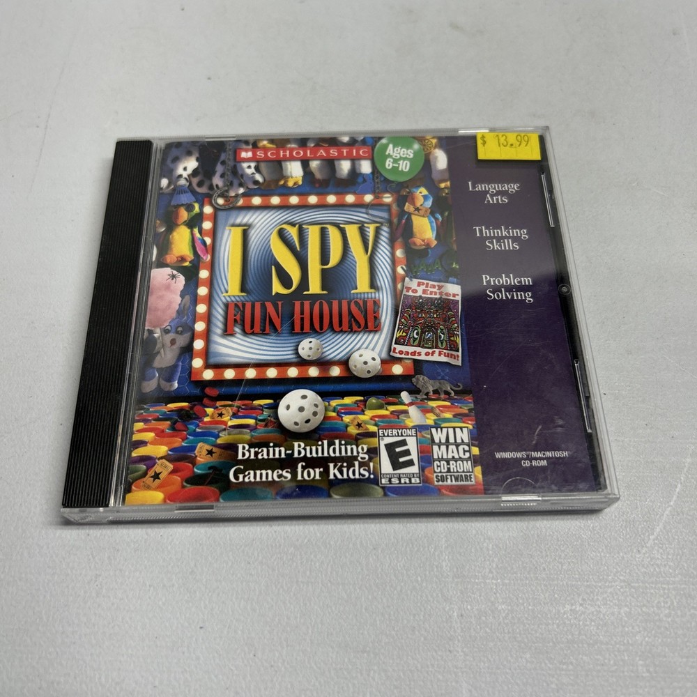 I spy pc game Treasure Hunt Spooky Mansion Fantasy Learning Scholastic