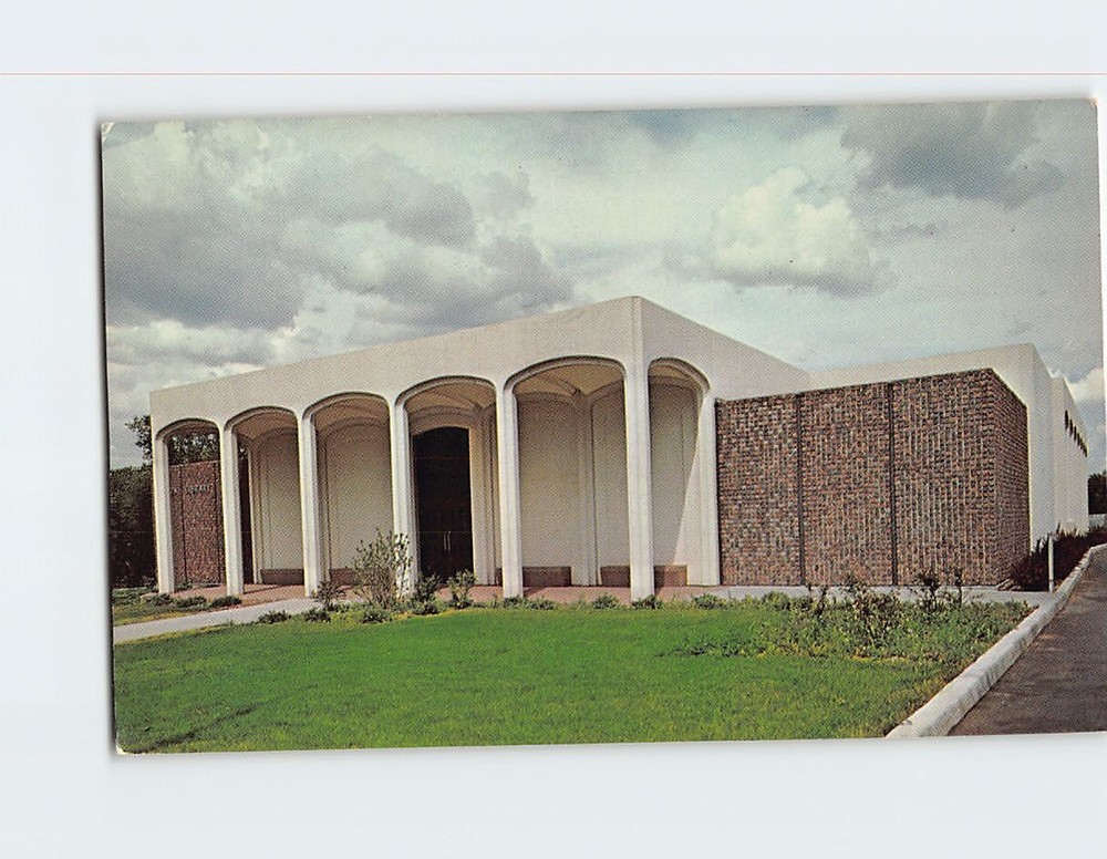 Postcard The Plaza Library Kansas City Missouri USA