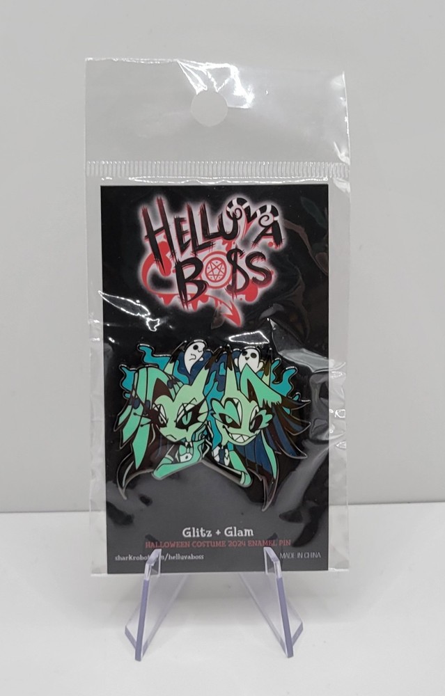 Helluva Boss Glitz + Glam Halloween Costume 2024 Limited Enamel Pin Vivziepop