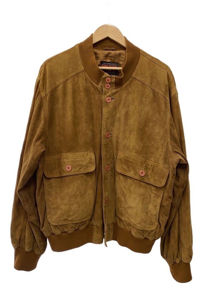 Leather Jacket Blouson/L/Suede/Cml/Dirty// 3501