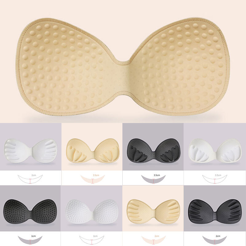 Women Inserts Chest Pad Foam Triangle Sponge Pads Inserts  Clothes Accessories