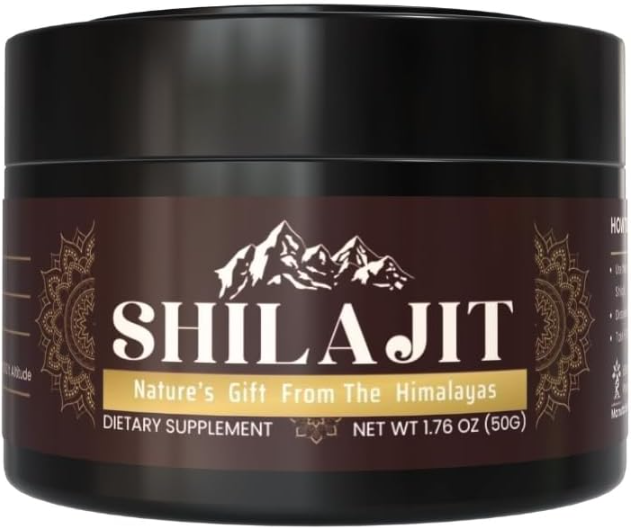 Organic Himalayan Shilajit Resin – 100% Pure, Potent Fulvic Acid Soft Resin