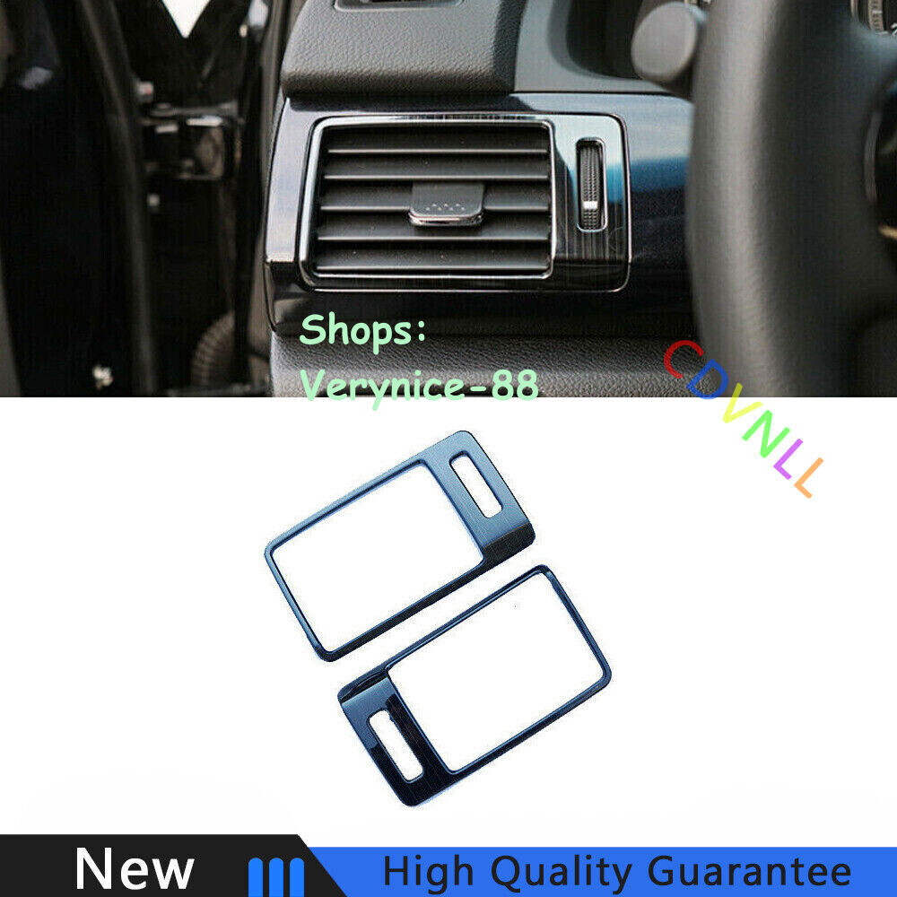 For Honda Accord 9TH 14-2017 Black Titanium Left And Right Air Outlet Vent Trim