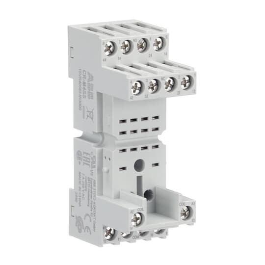 1SVR405651R3000 CR-M4SS ABB Relay Base 4PDT NEW