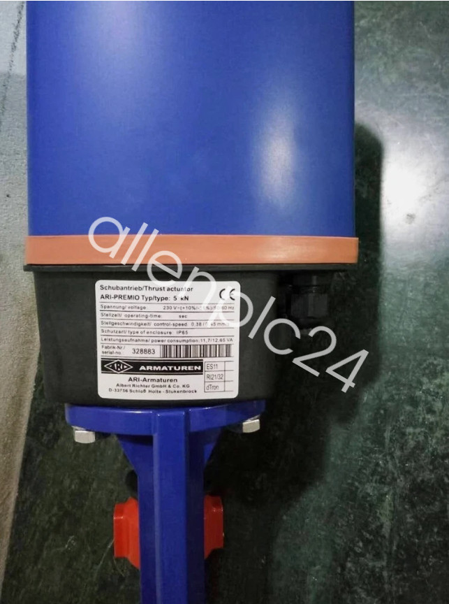 New Motorized valves ARI-PREMIO ARI5.0KN switching electric actuator FedEx / DHL