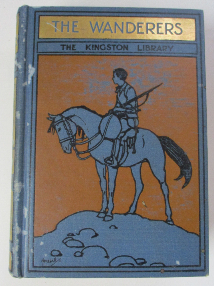 The Wanderers by W H G Kingston - 1909 Leather Bound Hardcover - The Kingston Library