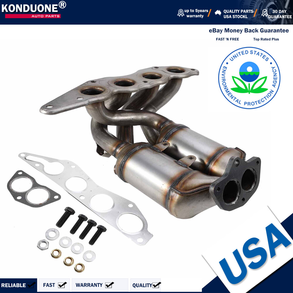 Catalytic Converter Manifold Fit For Mitsubishi Galant 2.4L 2004-2009 2010-2012