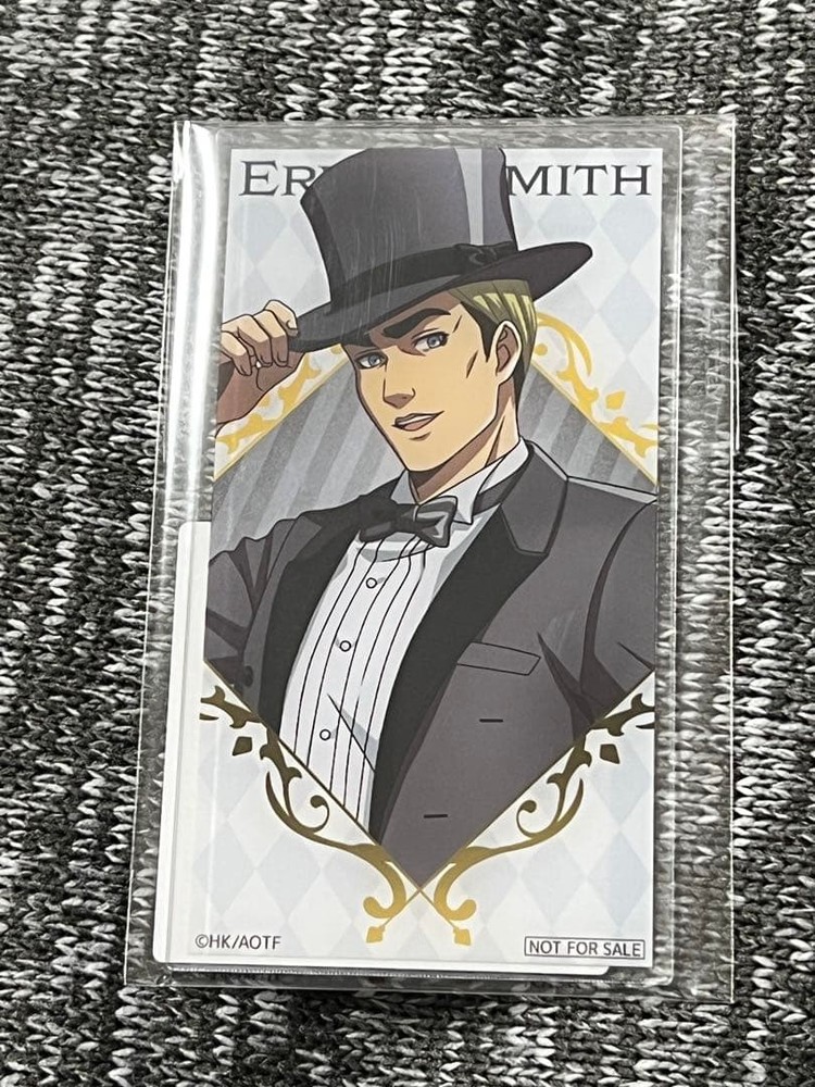 Attack on Titan Erwin Magician Costume Clear Card Eureka Lottery